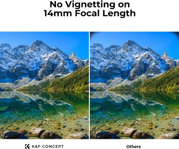 K&F Concept 58mm Circular Polarizer Filter Ultra-Slim 18 Multi-Coated Optical Glass Circular Polarizing Filter for Camera Lenses with Cleaning Cloth (K Series) - Image 7